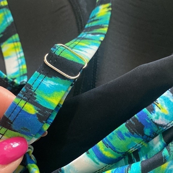 Perona plus women’s one piece bathing suit 18W - Picture 4 of 6